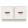 Solid white pine wood coffee table 60x53x35 cm by vidaXL, Coffee table - Ref: Foro24-820967, Price: 96,05 €, Discount: %