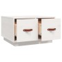 Mesa de centro de madera maciza de pino blanco 60x53x35 cm de vidaXL, Mesas de centro - Ref: Foro24-820967, Precio: 97,30 €, ...