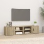 Mueble TV 2 uds madera contrachapada roble Sonoma 80x31,5x36 cm de vidaXL, Muebles TV - Ref: Foro24-819443, Precio: 75,75 €, ...