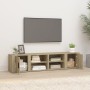 Mueble TV 2 uds madera contrachapada roble Sonoma 80x31,5x36 cm de vidaXL, Muebles TV - Ref: Foro24-819443, Precio: 75,75 €, ...