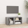 Mueble para TV madera contrachapada gris Sonoma 80x31,5x36 cm de vidaXL, Muebles TV - Ref: Foro24-819448, Precio: 45,30 €, De...