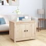 Mesa de centro de madera maciza de pino 71x49x55 cm de vidaXL, Mesas de centro - Ref: Foro24-820926, Precio: 85,74 €, Descuen...