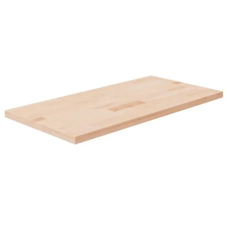 Badezimmer-Arbeitsplatte unbehandeltes Massivholz 80x40x2,5 cm von vidaXL, Arbeitsplatten - Ref: Foro24-342938, Preis: 45,10 ...