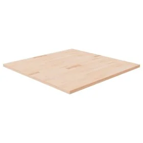 Tablero de mesa cuadrada madera de roble sin tratar 90x90x2,5cm de vidaXL, Tableros para mesas - Ref: Foro24-342933, Precio: ...