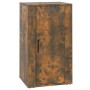 Aparador madera contrachapada color roble ahumado 40x33x70 cm de vidaXL, Aparadores - Ref: Foro24-819417, Precio: 53,22 €, De...