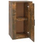 Aparador madera contrachapada color roble ahumado 40x33x70 cm de vidaXL, Aparadores - Ref: Foro24-819417, Precio: 53,22 €, De...