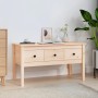 Mesa de centro de madera maciza de pino 102x49x55 cm de vidaXL, Mesas de centro - Ref: Foro24-820941, Precio: 93,92 €, Descue...