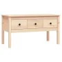 Mesa de centro de madera maciza de pino 102x49x55 cm de vidaXL, Mesas de centro - Ref: Foro24-820941, Precio: 92,83 €, Descue...