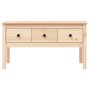 Mesa de centro de madera maciza de pino 102x49x55 cm de vidaXL, Mesas de centro - Ref: Foro24-820941, Precio: 93,92 €, Descue...