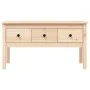 Mesa de centro de madera maciza de pino 102x49x55 cm de vidaXL, Mesas de centro - Ref: Foro24-820941, Precio: 92,83 €, Descue...