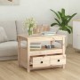 Mesa de centro de madera maciza de pino 71x49x55 cm de vidaXL, Mesas de centro - Ref: Foro24-820936, Precio: 78,11 €, Descuen...