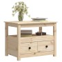 Mesa de centro de madera maciza de pino 71x49x55 cm de vidaXL, Mesas de centro - Ref: Foro24-820936, Precio: 78,11 €, Descuen...