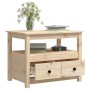 Mesa de centro de madera maciza de pino 71x49x55 cm de vidaXL, Mesas de centro - Ref: Foro24-820936, Precio: 78,11 €, Descuen...