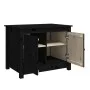 Mesa de centro de madera maciza de pino negro 71x49x55 cm de vidaXL, Mesas de centro - Ref: Foro24-820930, Precio: 82,03 €, D...