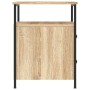 Mesita de noche madera de ingeniería roble Sonoma 44x45x60 cm de vidaXL, Mesitas de noche - Ref: Foro24-826005, Precio: 61,49...