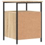Mesita de noche madera de ingeniería roble Sonoma 44x45x60 cm de vidaXL, Mesitas de noche - Ref: Foro24-826005, Precio: 61,49...
