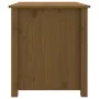 Mesa de centro de madera maciza de pino marrón miel 71x49x55 cm de vidaXL, Mesas de centro - Ref: Foro24-820929, Precio: 82,0...