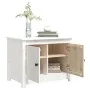 Mesa de centro de madera maciza de pino blanco 71x49x55 cm de vidaXL, Mesas de centro - Ref: Foro24-820927, Precio: 86,06 €, ...