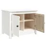 Mesa de centro de madera maciza de pino blanco 71x49x55 cm de vidaXL, Mesas de centro - Ref: Foro24-820927, Precio: 86,06 €, ...