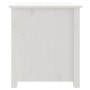 Mesa de centro de madera maciza de pino blanco 71x49x55 cm de vidaXL, Mesas de centro - Ref: Foro24-820927, Precio: 86,87 €, ...