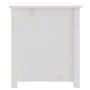 Mesa de centro de madera maciza de pino blanco 71x49x55 cm de vidaXL, Mesas de centro - Ref: Foro24-820927, Precio: 86,06 €, ...