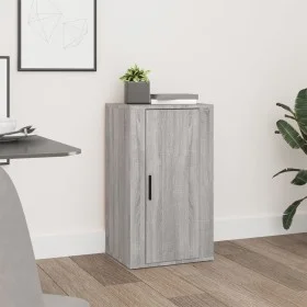 Aparador de madera contrachapada gris Sonoma 40x33x70 cm de vidaXL, Aparadores - Ref: Foro24-819418, Precio: 49,89 €, Descuen...