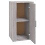 Aparador de madera contrachapada gris Sonoma 40x33x70 cm de vidaXL, Aparadores - Ref: Foro24-819418, Precio: 50,46 €, Descuen...