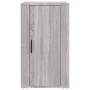 Aparador de madera contrachapada gris Sonoma 40x33x70 cm de vidaXL, Aparadores - Ref: Foro24-819418, Precio: 50,46 €, Descuen...