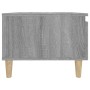 Mesa auxiliar madera contrachapada gris Sonoma 50x46x35 cm de vidaXL, Mesas auxiliares - Ref: Foro24-819512, Precio: 43,77 €,...