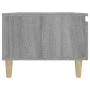 Sonoma gray plywood side table 50x46x35 cm by vidaXL, Side tables - Ref: Foro24-819512, Price: 43,26 €, Discount: %
