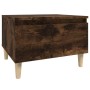 Mesas auxiliares 2 uds contrachapada roble ahumado 50x46x35 cm de vidaXL, Mesas auxiliares - Ref: Foro24-819511, Precio: 64,0...