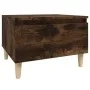 Mesas auxiliares 2 uds contrachapada roble ahumado 50x46x35 cm de vidaXL, Mesas auxiliares - Ref: Foro24-819511, Precio: 53,9...