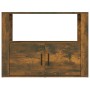 Aparador madera contrachapada color roble ahumado 80x30x60 cm de vidaXL, Aparadores - Ref: Foro24-819457, Precio: 53,94 €, De...