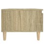 Mesas auxiliares 2 uds madera roble Sonoma 50x46x35 cm de vidaXL, Mesas auxiliares - Ref: Foro24-819507, Precio: 54,39 €, Des...