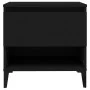 Mesas auxiliares 2 uds madera contrachapada negro 50x46x50 cm de vidaXL, Mesas auxiliares - Ref: Foro24-819551, Precio: 60,16...