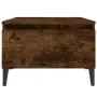 Side tables 2 units smoked oak plywood 50x46x35 cm by vidaXL, Side tables - Ref: Foro24-819527, Price: 67,40 €, Discount: %