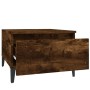 Mesas auxiliares 2 uds contrachapada roble ahumado 50x46x35 cm de vidaXL, Mesas auxiliares - Ref: Foro24-819527, Precio: 68,0...