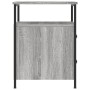 Mesita de noche madera de ingeniería gris Sonoma 44x45x60 cm de vidaXL, Mesitas de noche - Ref: Foro24-826009, Precio: 57,10 ...
