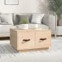 Mesa de centro de madera maciza de pino 60x53x35 cm de vidaXL, Mesas de centro - Ref: Foro24-820966, Precio: 80,86 €, Descuen...