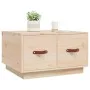 Mesa de centro de madera maciza de pino 60x53x35 cm de vidaXL, Mesas de centro - Ref: Foro24-820966, Precio: 80,86 €, Descuen...