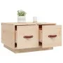 Mesa de centro de madera maciza de pino 60x53x35 cm de vidaXL, Mesas de centro - Ref: Foro24-820966, Precio: 80,86 €, Descuen...