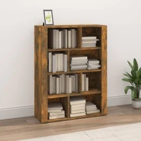 Smoked oak plywood sideboard 80x30x106 cm by vidaXL, Sideboards - Ref: Foro24-819497, Price: 71,86 €, Discount: %