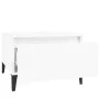 Mesas auxiliares 2 uds contrachapada blanco brillo 50x46x35 cm de vidaXL, Mesas auxiliares - Ref: Foro24-819521, Precio: 61,5...