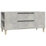 Mueble de TV madera contrachapada gris hormigón 102x44,5x50 cm de vidaXL, Muebles TV - Ref: Foro24-819600, Precio: 70,75 €, D...