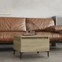 Mesa auxiliar madera contrachapada roble Sonoma 50x46x35 cm de vidaXL, Mesas auxiliares - Ref: Foro24-819522, Precio: 44,66 €...