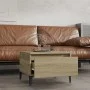 Mesa auxiliar madera contrachapada roble Sonoma 50x46x35 cm de vidaXL, Mesas auxiliares - Ref: Foro24-819522, Precio: 44,66 €...