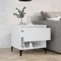 Beistelltisch aus glänzend weißem Sperrholz, 50 x 46 x 50 cm von vidaXL, Seitentische - Ref: Foro24-819552, Preis: 39,64 €, R...