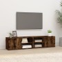 Mueble TV 2 uds madera contrachapada roble ahumado 80x31,5x36cm de vidaXL, Muebles TV - Ref: Foro24-819447, Precio: 77,74 €, ...