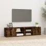 Mueble TV 2 uds madera contrachapada roble ahumado 80x31,5x36cm de vidaXL, Muebles TV - Ref: Foro24-819447, Precio: 76,36 €, ...