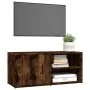 Mueble TV 2 uds madera contrachapada roble ahumado 80x31,5x36cm de vidaXL, Muebles TV - Ref: Foro24-819447, Precio: 76,36 €, ...
